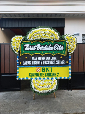 Papan Bunga Duka di Cepu