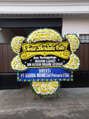 Papan Bunga Duka di Cepu