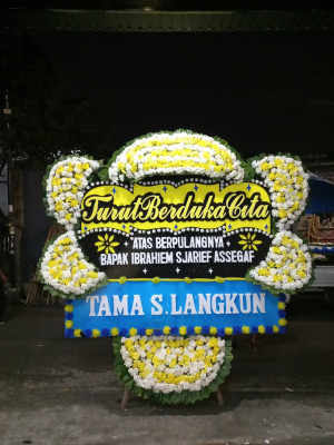 Papan Bunga Duka di Cepu