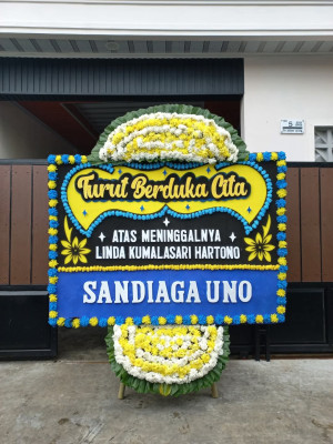 Papan Bunga Duka di Cepu